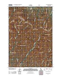 Tepee Draw 2011 topographic map thumbnail