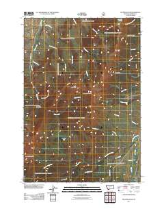 Spur Mountain 2011 topographic map thumbnail