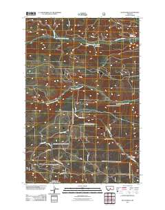 South Bench 2011 topographic map thumbnail