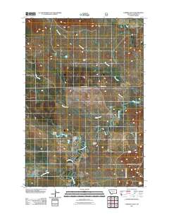 Lampkin Gulch 2011 topographic map thumbnail