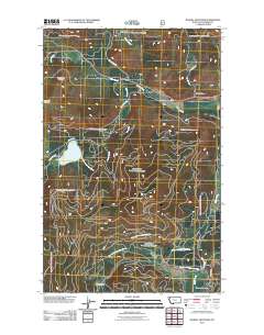 Haskill Mountain 2011 topographic map thumbnail