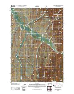 Home Park Ranch 2011 topographic map thumbnail
