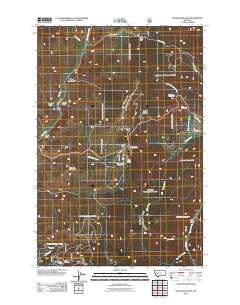 MacDonald Pass 2011 topographic map thumbnail
