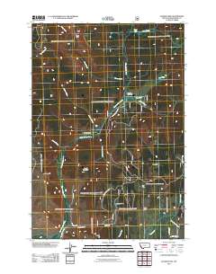 Jackson Hill 2011 topographic map thumbnail