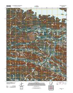 Ferndale 2011 topographic map thumbnail