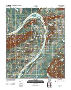 Gleason 2011 topographic map thumbnail
