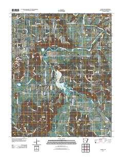 Elkins 2011 topographic map thumbnail