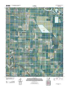 Gethsemane 2011 topographic map thumbnail