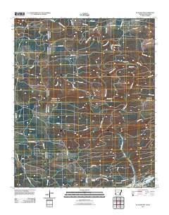 De Queen NW 2011 topographic map thumbnail
