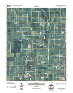 Cherry Valley West 2011 topographic map thumbnail