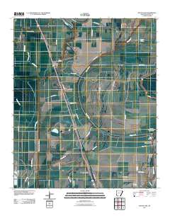 Macon Lake 2011 topographic map thumbnail