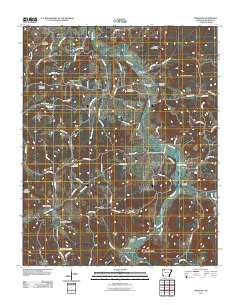 Kingston 2011 topographic map thumbnail