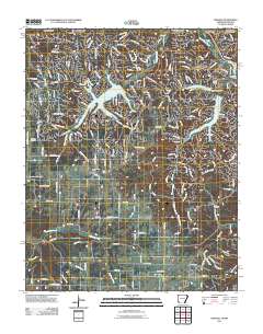 Hiwasse 2011 topographic map thumbnail