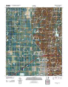 Forrest City 2011 topographic map thumbnail