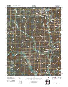 Mammoth Spring 2011 topographic map thumbnail