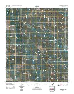Chambersville 2011 topographic map thumbnail