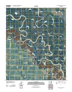 Crocketts Bluff 2011 topographic map thumbnail