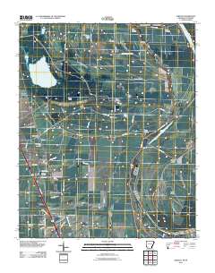 Jericho 2011 topographic map thumbnail