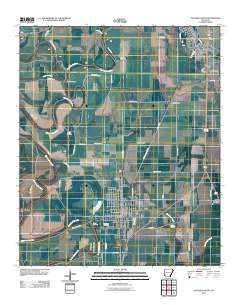 McGehee South 2011 topographic map thumbnail
