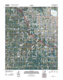 Pine Bluff 2011 topographic map thumbnail