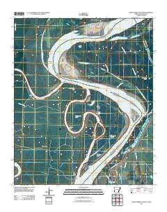 Montgomery Island 2011 topographic map thumbnail