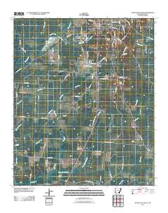 Monticello South 2011 topographic map thumbnail