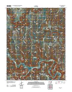 Oxley 2011 topographic map thumbnail