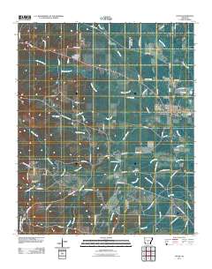 Poyen 2011 topographic map thumbnail