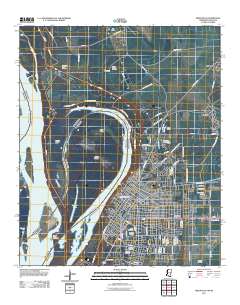 Greenville 2011 topographic map thumbnail