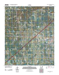 Prescott West 2011 topographic map thumbnail