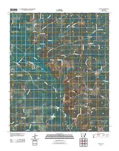 Staves 2011 topographic map thumbnail