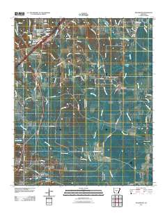 Traskwood 2011 topographic map thumbnail
