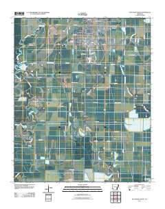 Stuttgart South 2011 topographic map thumbnail