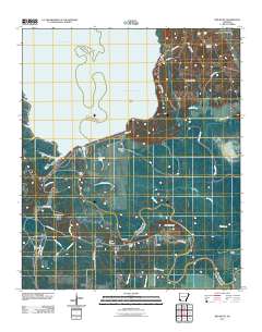 Red Bluff 2011 topographic map thumbnail