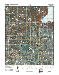 Quitman 2011 topographic map thumbnail