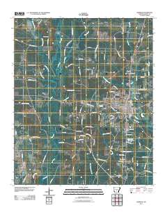 Sheridan 2011 topographic map thumbnail