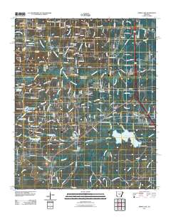 Spring Lake 2011 topographic map thumbnail