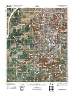 South Fort Smith 2011 topographic map thumbnail