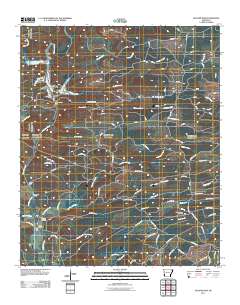 Gillham Dam 2011 topographic map thumbnail