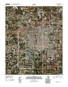 Texarkana 2011 topographic map thumbnail