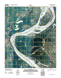 Arkansas City 2011 topographic map thumbnail