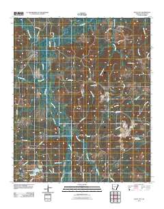 Bluff City 2011 topographic map thumbnail