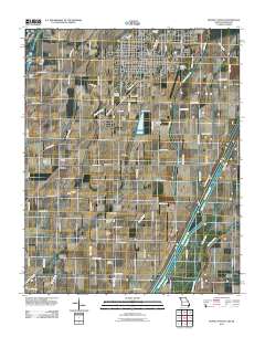 Kennett South 2011 topographic map thumbnail