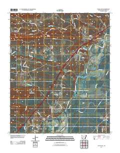 Social Hill 2011 topographic map thumbnail