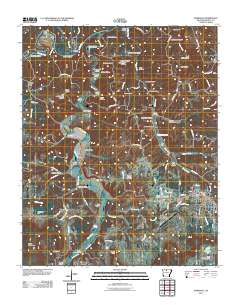 Marshall 2011 topographic map thumbnail