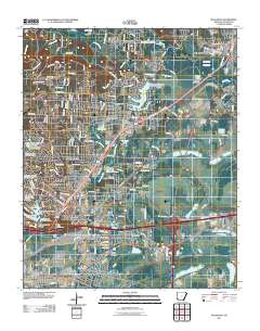 McAlmont 2011 topographic map thumbnail