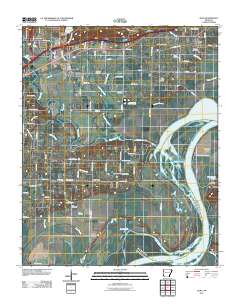 Alma 2011 topographic map thumbnail