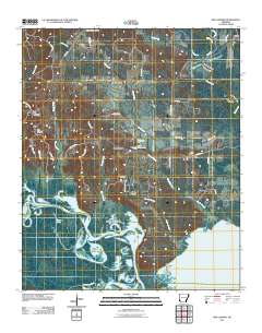 Ben Lomond 2011 topographic map thumbnail