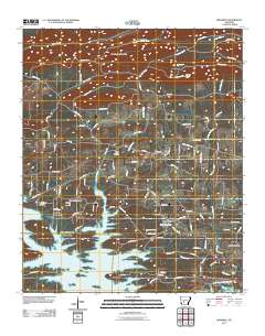 Bismarck 2011 topographic map thumbnail