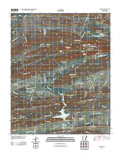 Barber 2011 topographic map thumbnail